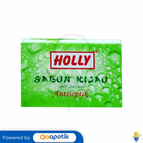 HOLLY SABUN HIJAU ANTISEPTIK 60 GRAM