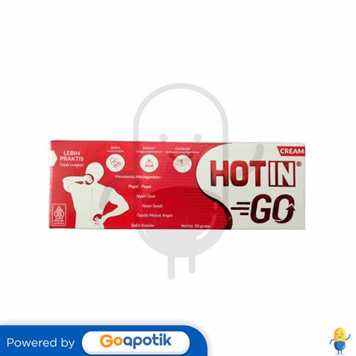 HOTIN GO CREAM 50 GRAM BOTOL