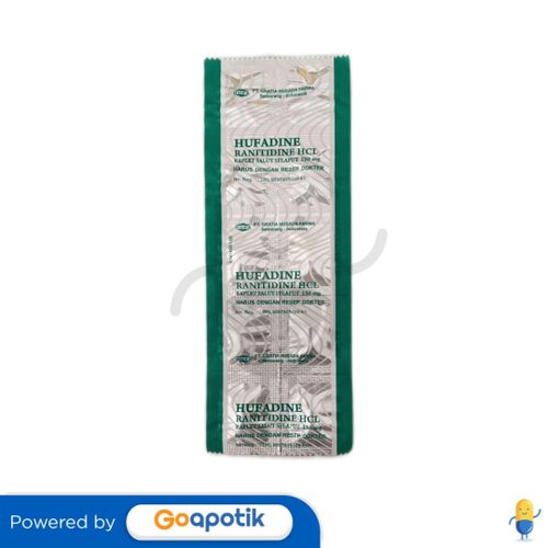 HUFADINE 150 MG STRIP 10 KAPLET