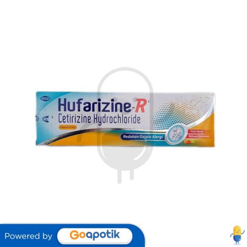 HUFARIZINE 10 MG BOX 50 KAPSUL