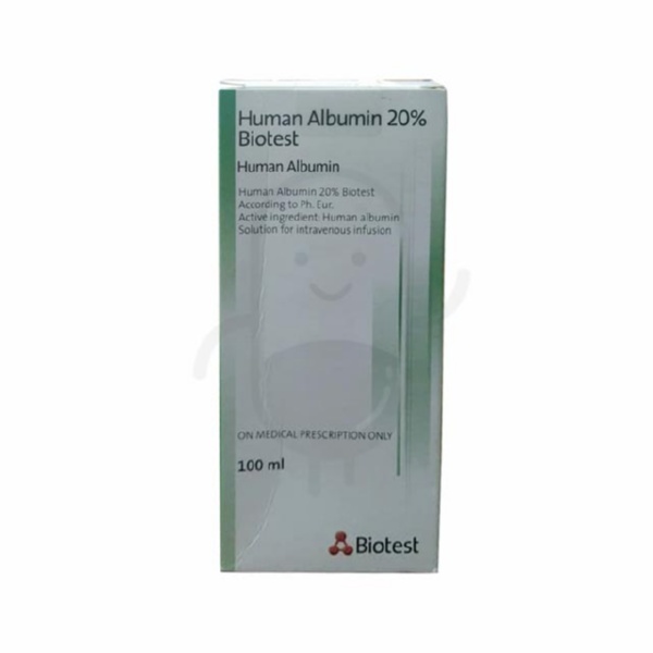 HUMAN ALBUMIN KIMIA FARMA BIOTEST 20% 100ML