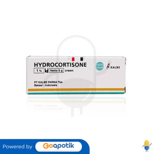 HYDROCORTISONE KALBE FARMA 1% KRIM 5 GRAM