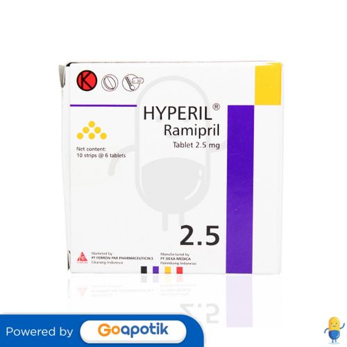 HYPERIL 2.5 MG BOX 60 TABLET