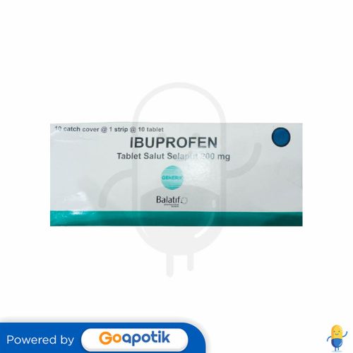 IBUPROFEN BALATIF 200 MG BOX 100 TABLET