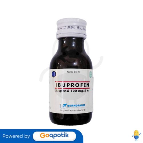 IBUPROFEN BERNOFARM 100 MG/5 ML SUSPENSI 60 ML