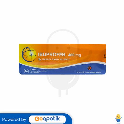 IBUPROFEN IFARS 400 MG BOX 100 KAPLET