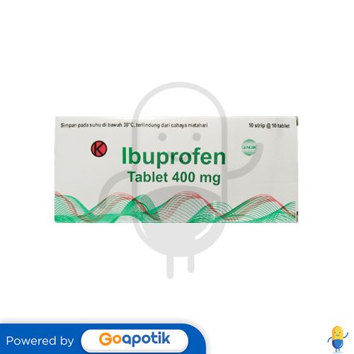 IBUPROFEN RAMA 400 MG BOX 100 TABLET