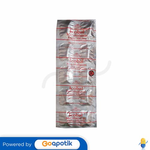 ICOBAL 500 MCG STRIP 10 KAPSUL