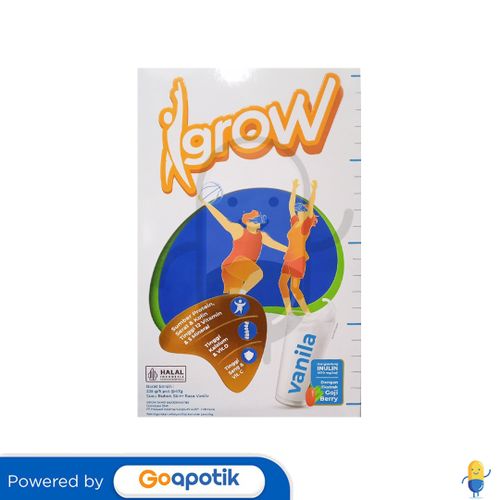 IGROW SUSU PERTUMBUHAN RASA VANILA 235 GRAM (5 SACHET @ 47 GRAM)