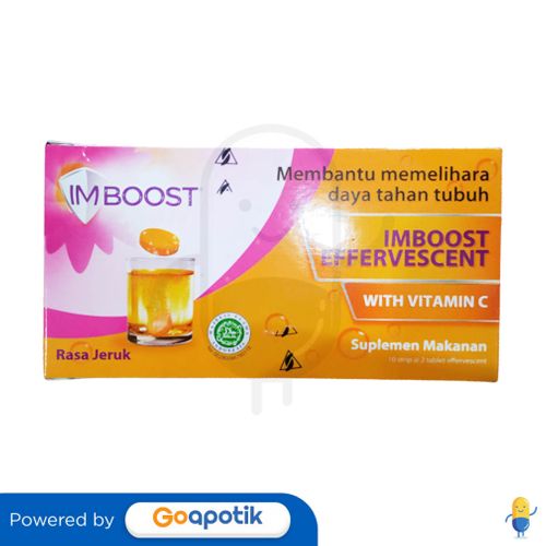 IMBOOST RASA JERUK BOX 20 TABLET EFFERVESCENT