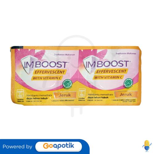 IMBOOST RASA JERUK STRIP 2 TABLET EFFERVESCENT