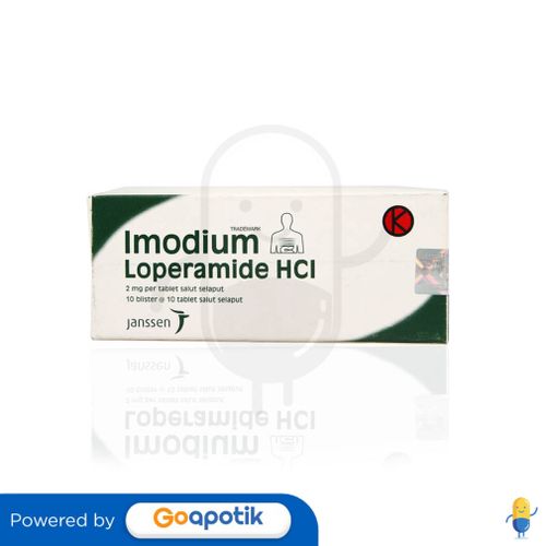 IMODIUM 2 MG BOX 100 TABLET