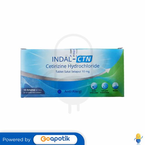 INDAL-CTN 10 MG BOX 100 TABLET