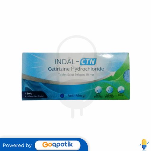 INDAL-CTN 10 MG STRIP 10 TABLET