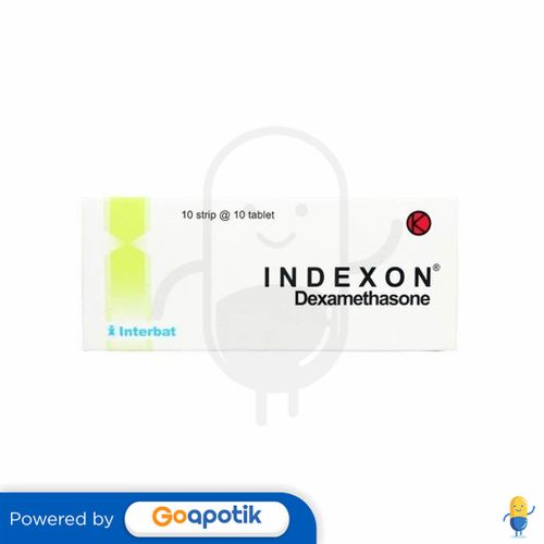 INDEXON 0.5 MG BOX 100 TABLET