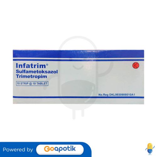 INFATRIM 400/80 MG BOX 100 KAPLET