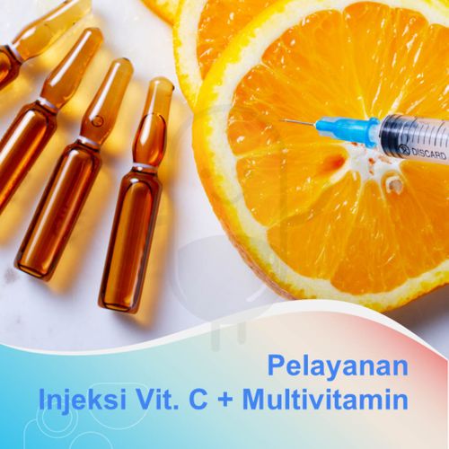 INJEKSI VITAMIN C + MULTIVITAMIN VOUCHER LAYANAN - KLINIK IATROS