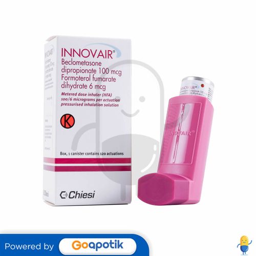 Innovair Inhaler Puff Kegunaan Efek Samping Dosis Dan Aturan Pakai