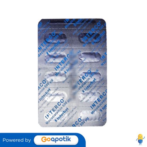 INTERCO 500 MCG STRIP 10 KAPSUL