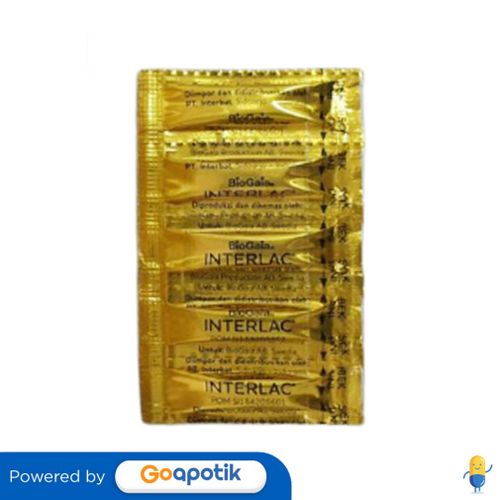 INTERLAC SACHET ISI 0.3 GRAM