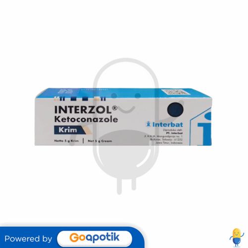 INTERZOL CREAM ISI 5 GRAM TUBE