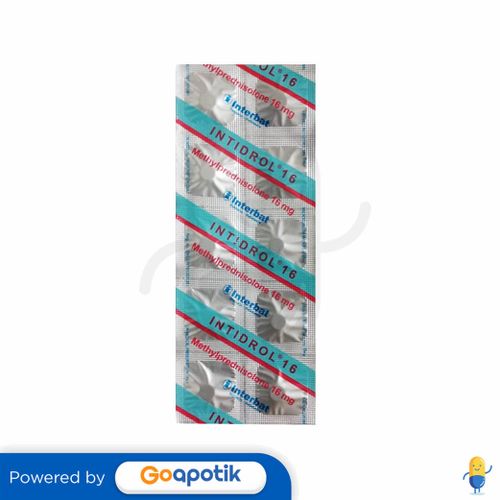 INTIDROL 16 MG STRIP 10 TABLET