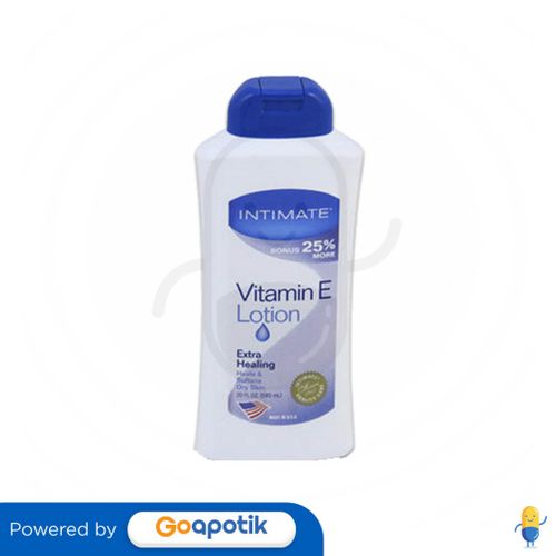 INTIMATE LOTION VITAMIN E 590 ML BOTOL