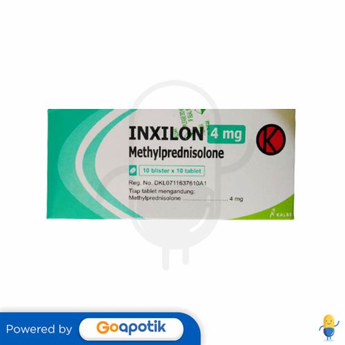 INXILON 4 MG BOX 100 TABLET