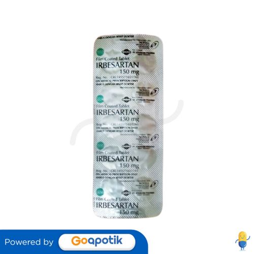 IRBESARTAN ETERCON 150 MG STRIP 10 TABLET