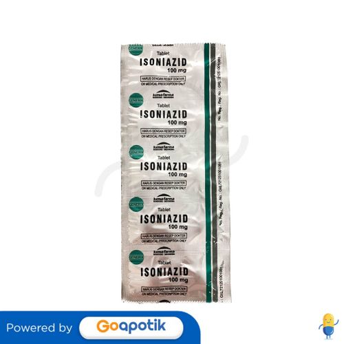 ISONIAZID KIMIA FARMA 100 MG TABLET