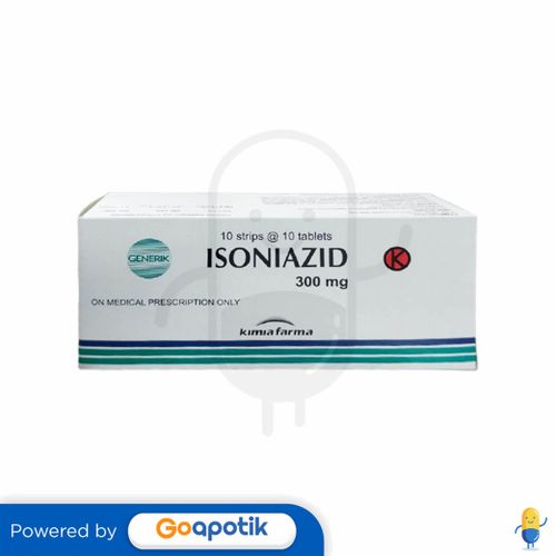 ISONIAZIDE KIMIA FARMA 300 MG BOX 100 TABLET