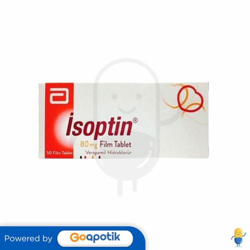 ISOPTIN 80 MG BOX 50 TABLET