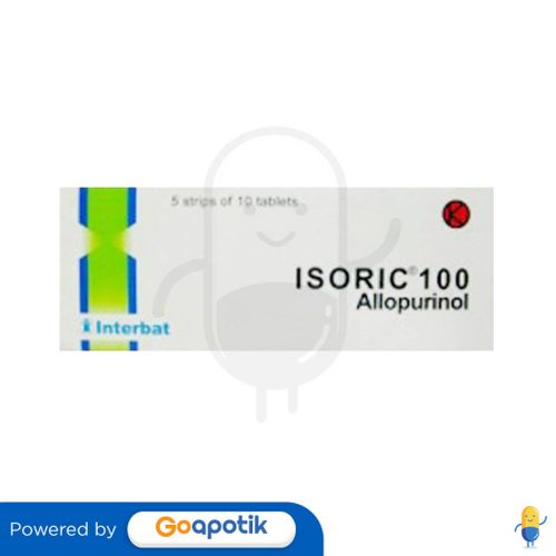 ISORIC 100 MG BOX 50 TABLET