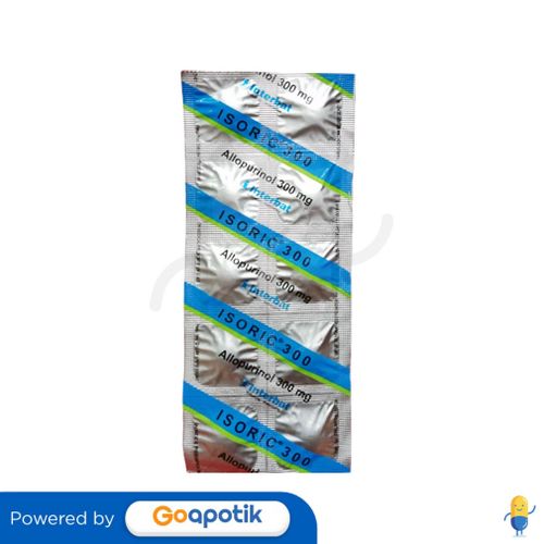 ISORIC 300 MG STRIP 10 TABLET