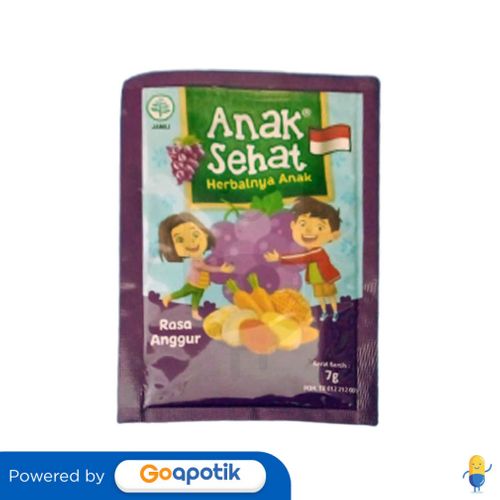 JAMU ANAK SEHAT RASA ANGGUR 7 GRAM SACHET