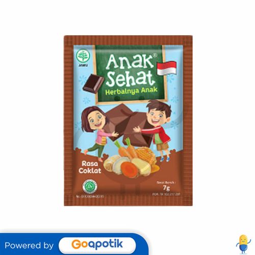 JAMU ANAK SEHAT RASA COKELAT 7 GRAM SACHET