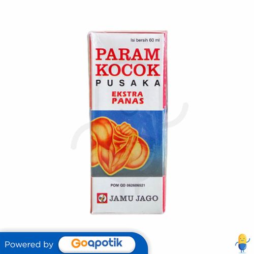 JAMU JAGO PARAM KOCOK PUSAKA EKSTRA PANAS 60 ML