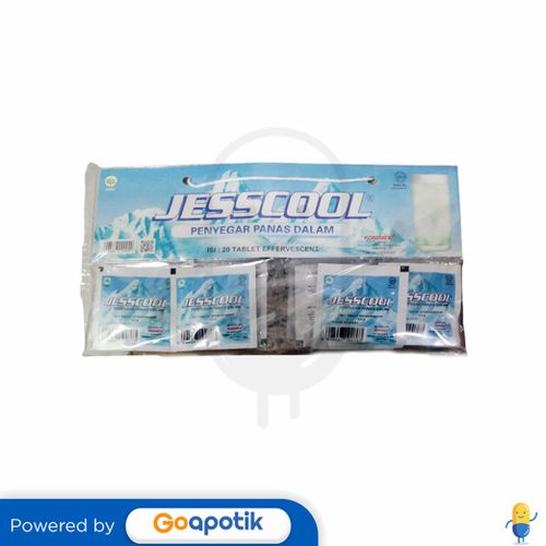 JESSCOOL PACK 20 TABLET EFFERVESCENT