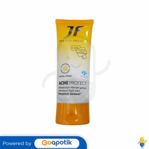 JF ACNE PROTECT FACIAL FOAM 70 GRAM TUBE