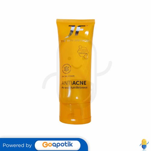 JF ANTI ACNE FACIAL FOAM 70 GRAM TUBE