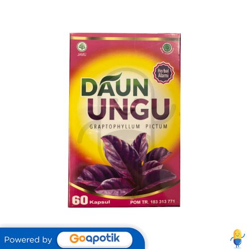 JOGJA NATURAL DAUN UNGU BOTOL 60 KAPSUL