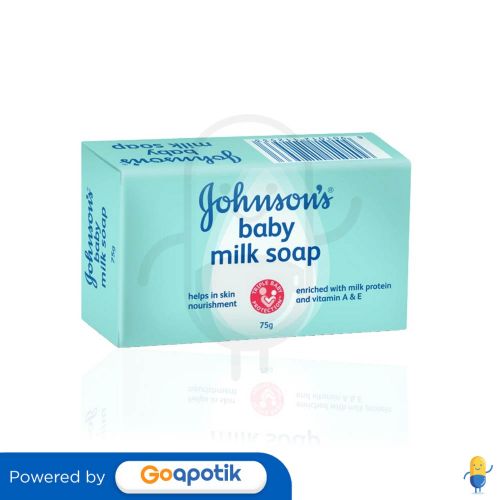 JOHNSON'S BABY MILK SOAP 75 GRAM
