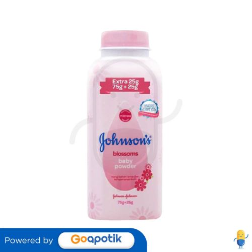 JOHNSON'S BABY POWDER BLOSSOM BOTOL 75 + 25 GRAM BOTOL