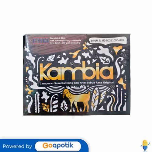 KAMBIA SUSU KAMBING 20 GRAM BOX 10 SACHET