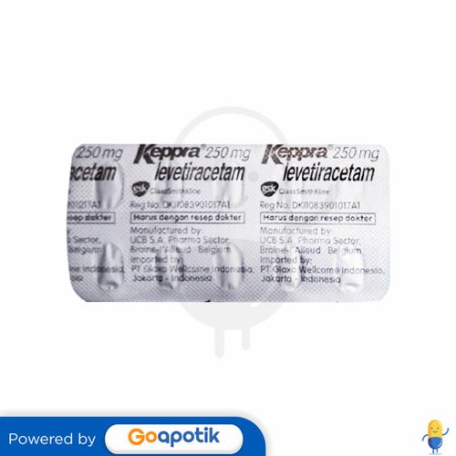 KEPPRA 250 MG TABLET