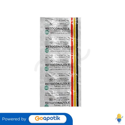 KETOCONAZOLE NOVAPHARIN 200 MG STRIP 10 TABLET