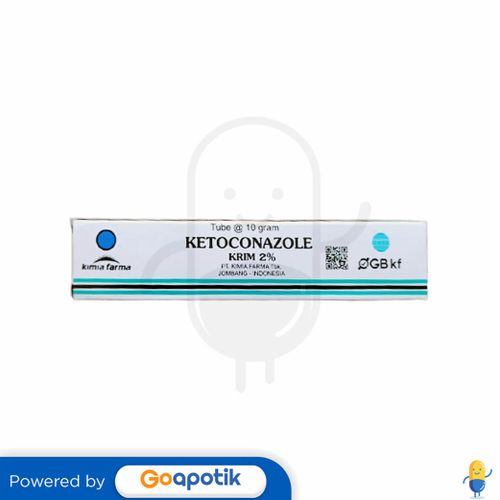 KETOCONAZOLE KIMIA FARMA 2% KRIM 10 GRAM