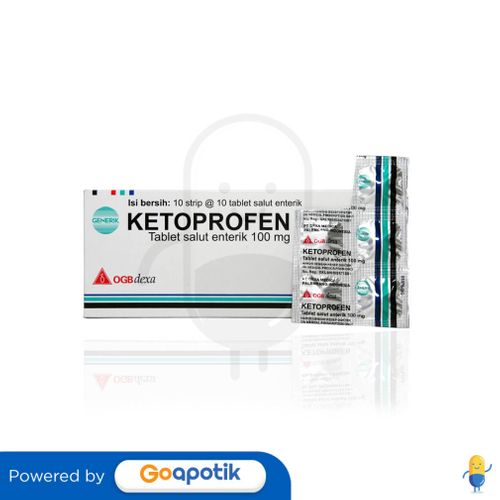 KETOPROFEN OGB DEXA MEDICA 100 MG TABLET / ANTI NYERI