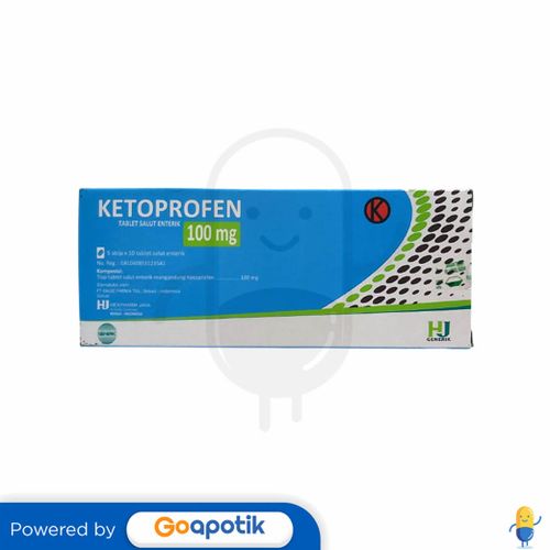 KETOPROFEN HEXPHARM 100 MG BOX 50 TABLET