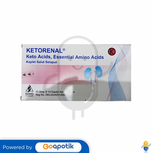 KETORENAL BOX ISI 100 KAPLET